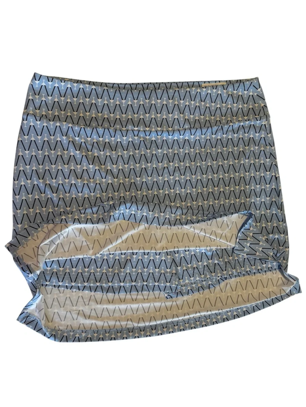 Golftini Skort Blue Martini XL Nautilus and Nice Long